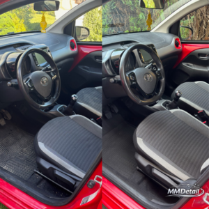 Czyszczenie przodu wnętrza Toyota Aygo – MM Detail Puck